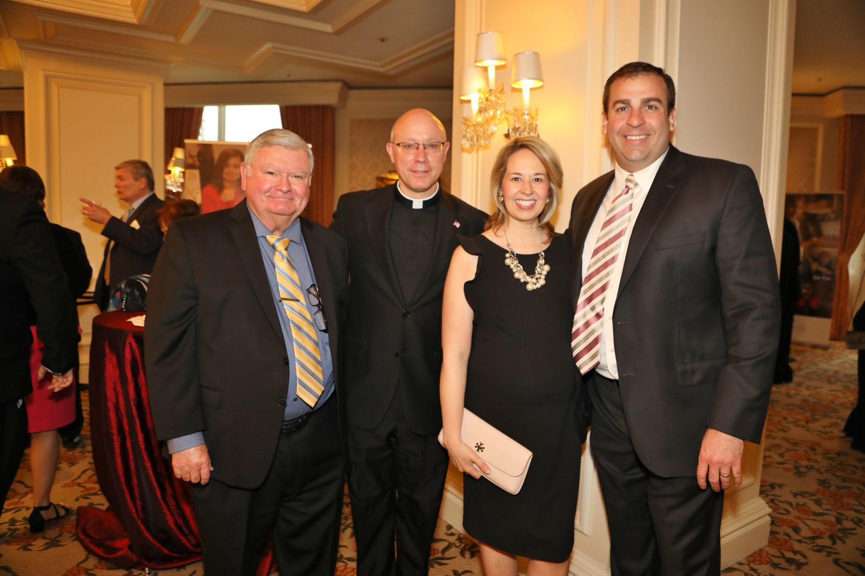 Al Rubolph, Sgr Henry Breier, Jill and Peter Frangie